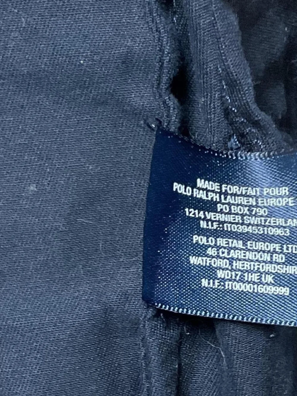 Ralph Lauren Kids Navy Zip-Front Jacket with Red Pony